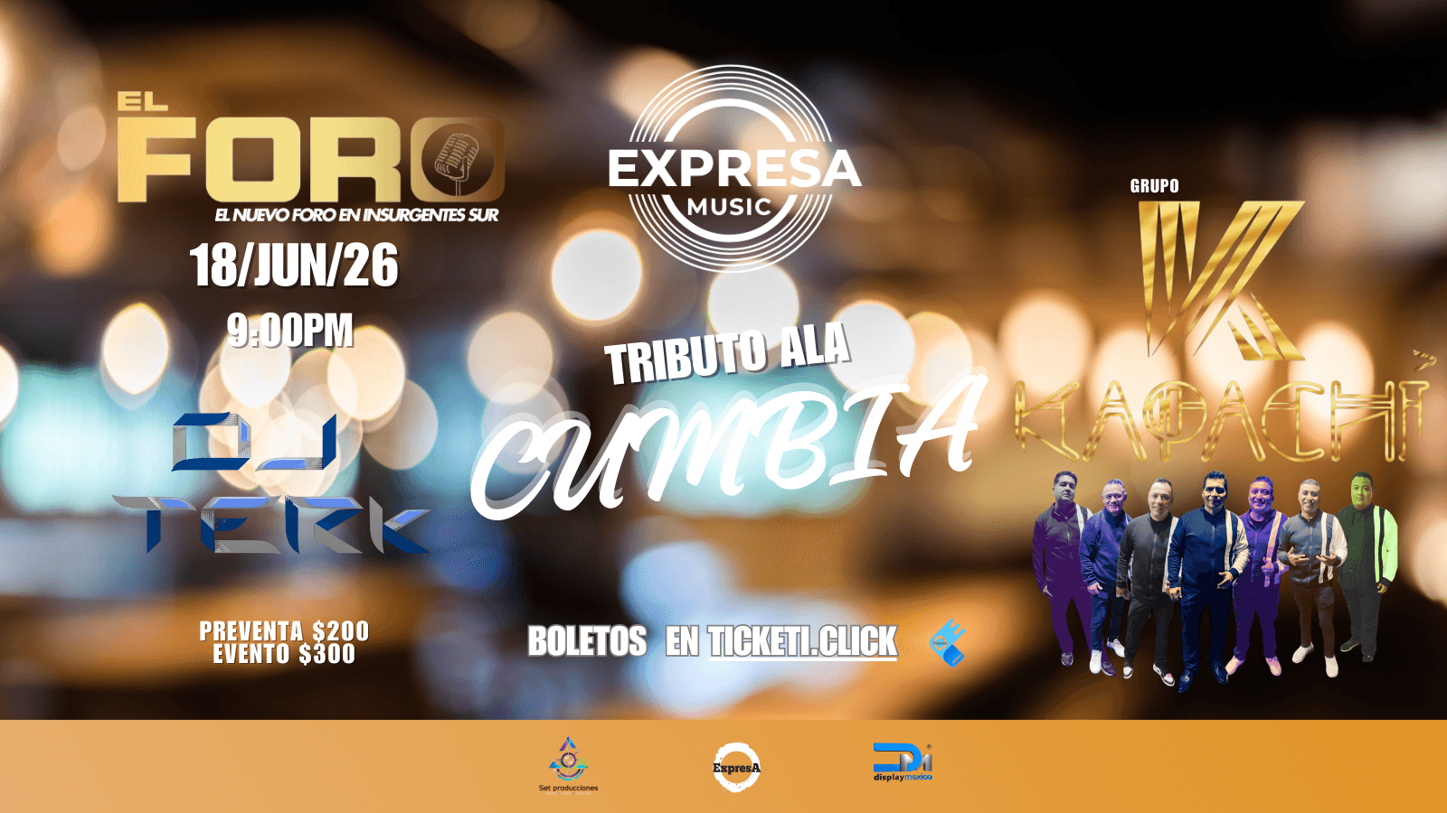 TRIBUTO ALA CUMBIA con grupo KAPACHI